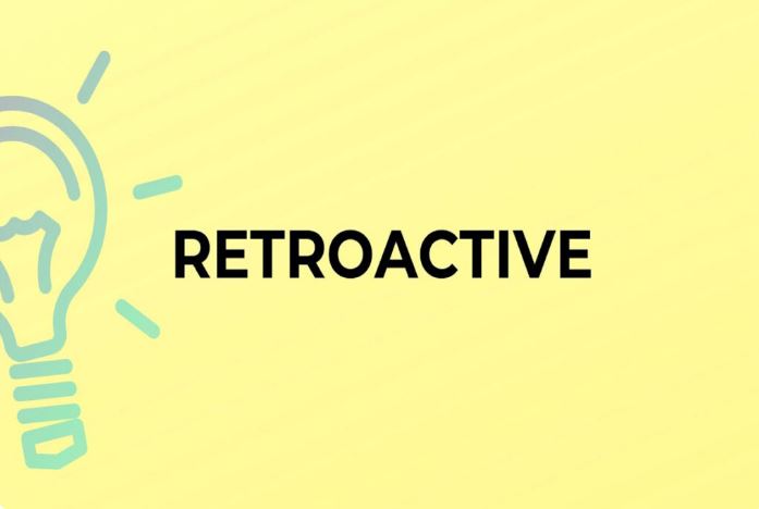 retroactive